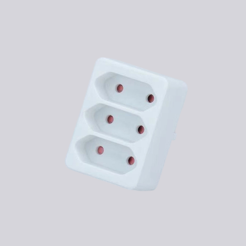 G01/3 tre flat plugg adapter